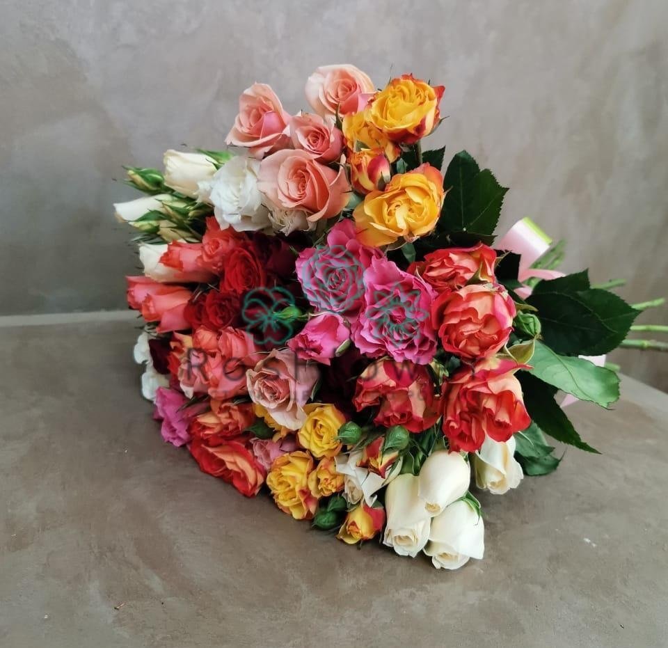 Букет цветов из: Розы в Нефтегорске Самарской области