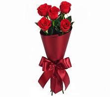 Букет 5 Красных роз Эдлесс Лав в Нефтегорске Самарской области