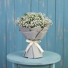 Букет цветов из:  Гипсофила в Нефтегорске Самарской области