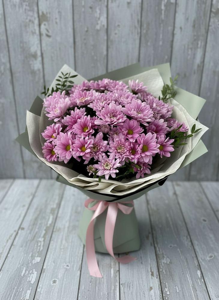 Букет цветов из: Хризантемы в Нефтегорске Самарской области