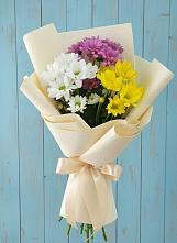 Букет цветов из:  Хризантемы в Нефтегорске Самарской области