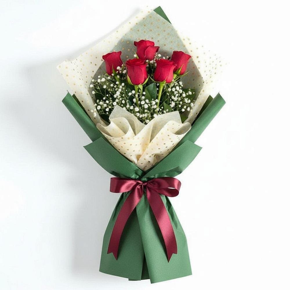 Букет цветов из: Розы в Нефтегорске Самарской области