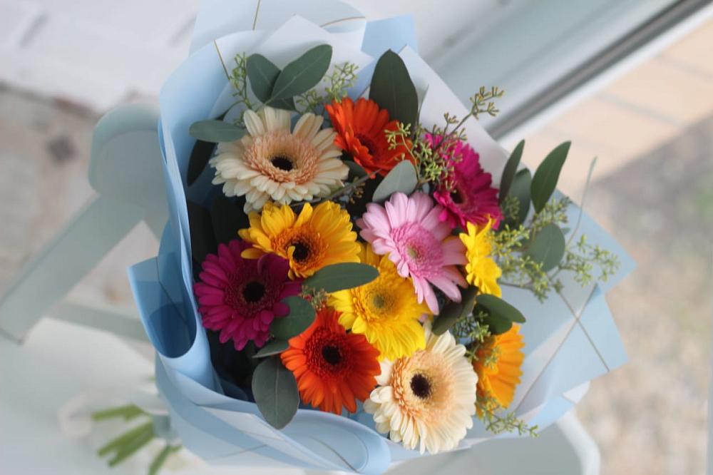 Букет цветов из: Герберы в Нефтегорске Самарской области