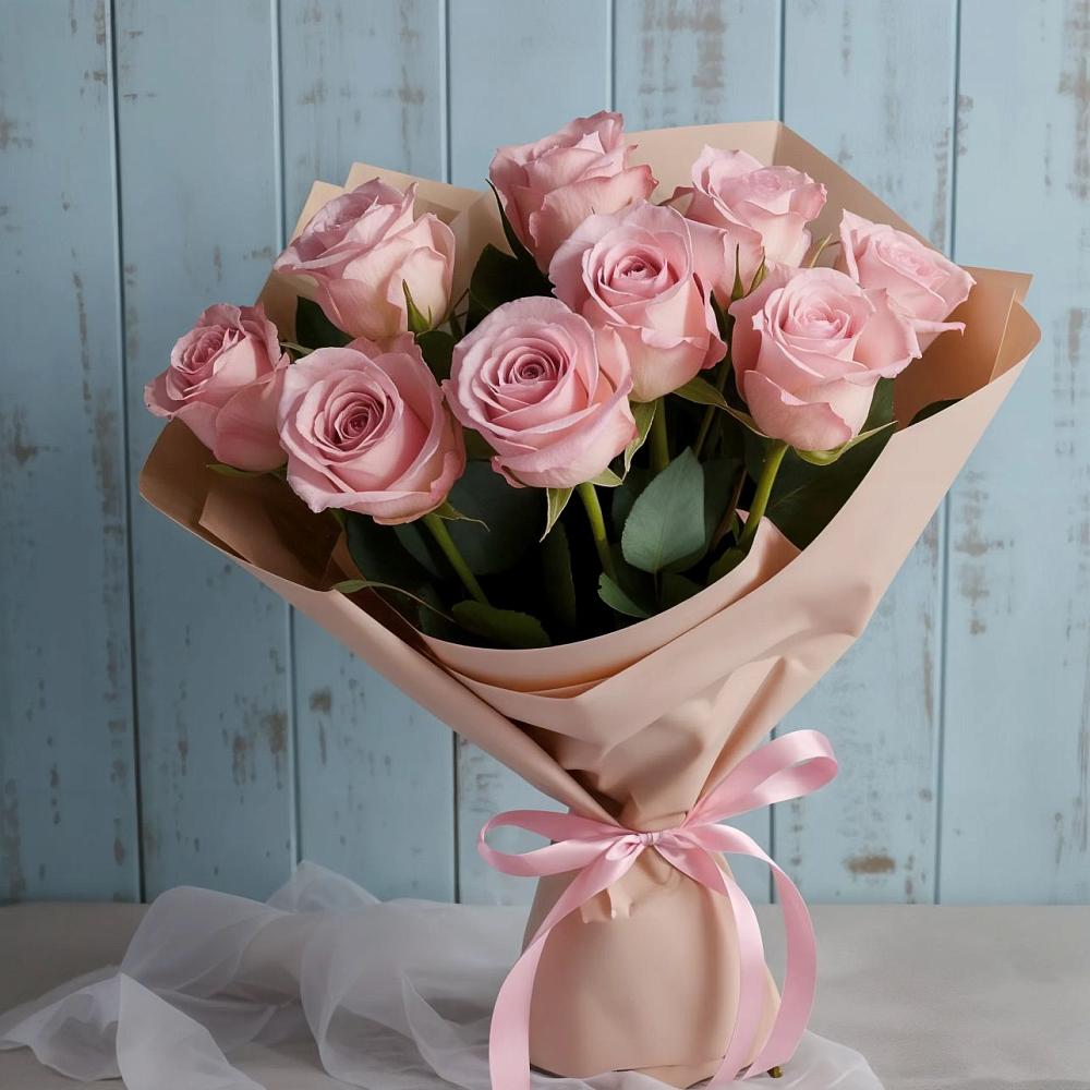 Букет цветов из: Розы в Нефтегорске Самарской области