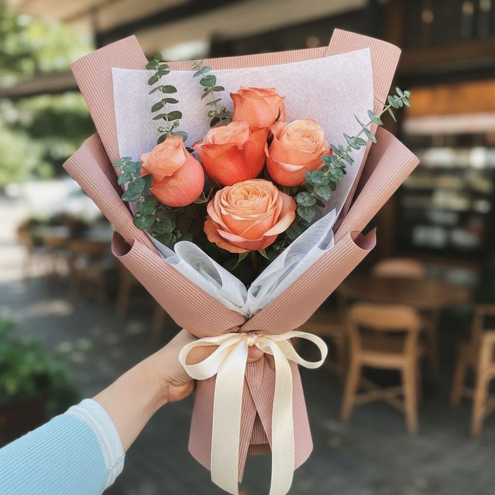 Букет цветов из: Розы в Нефтегорске Самарской области