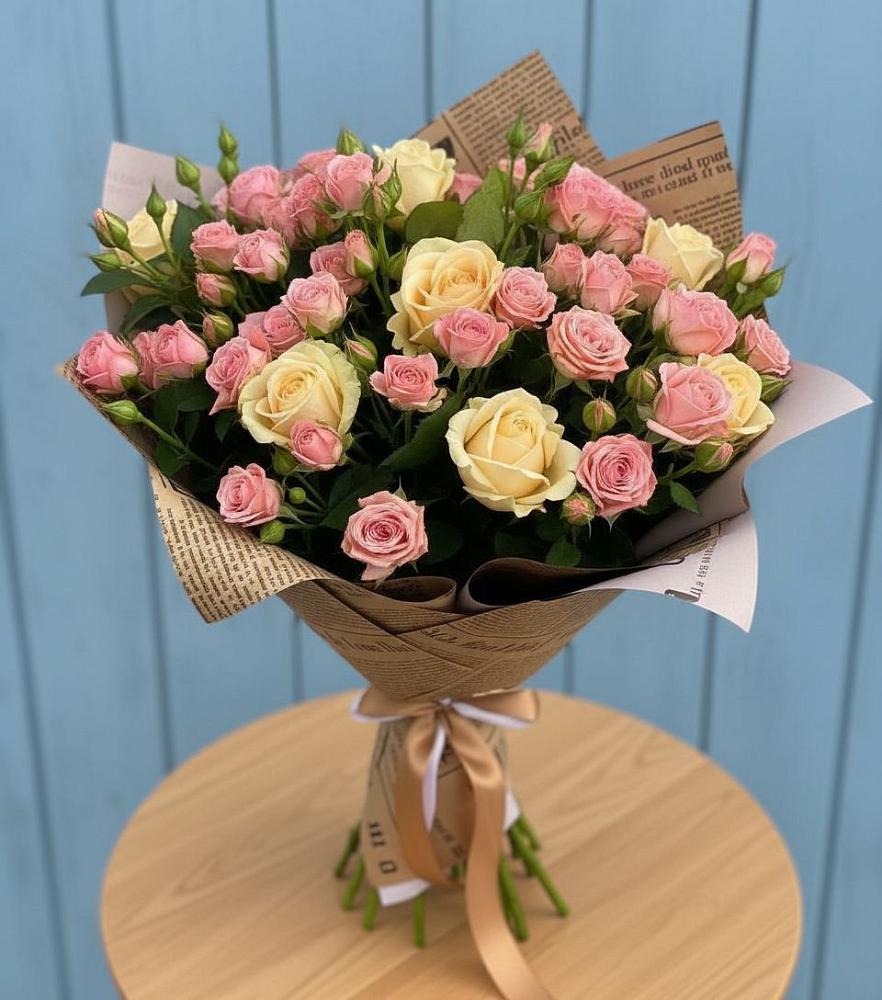 Букет цветов из: Розы в Нефтегорске Самарской области