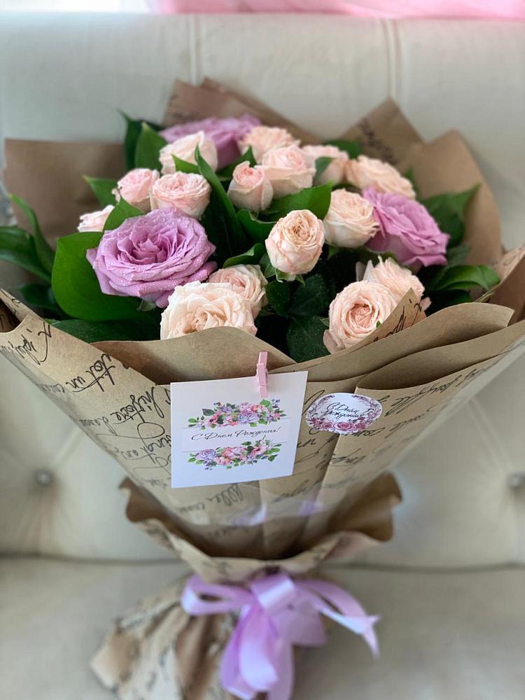 Букет цветов из: Розы в Нефтегорске Самарской области