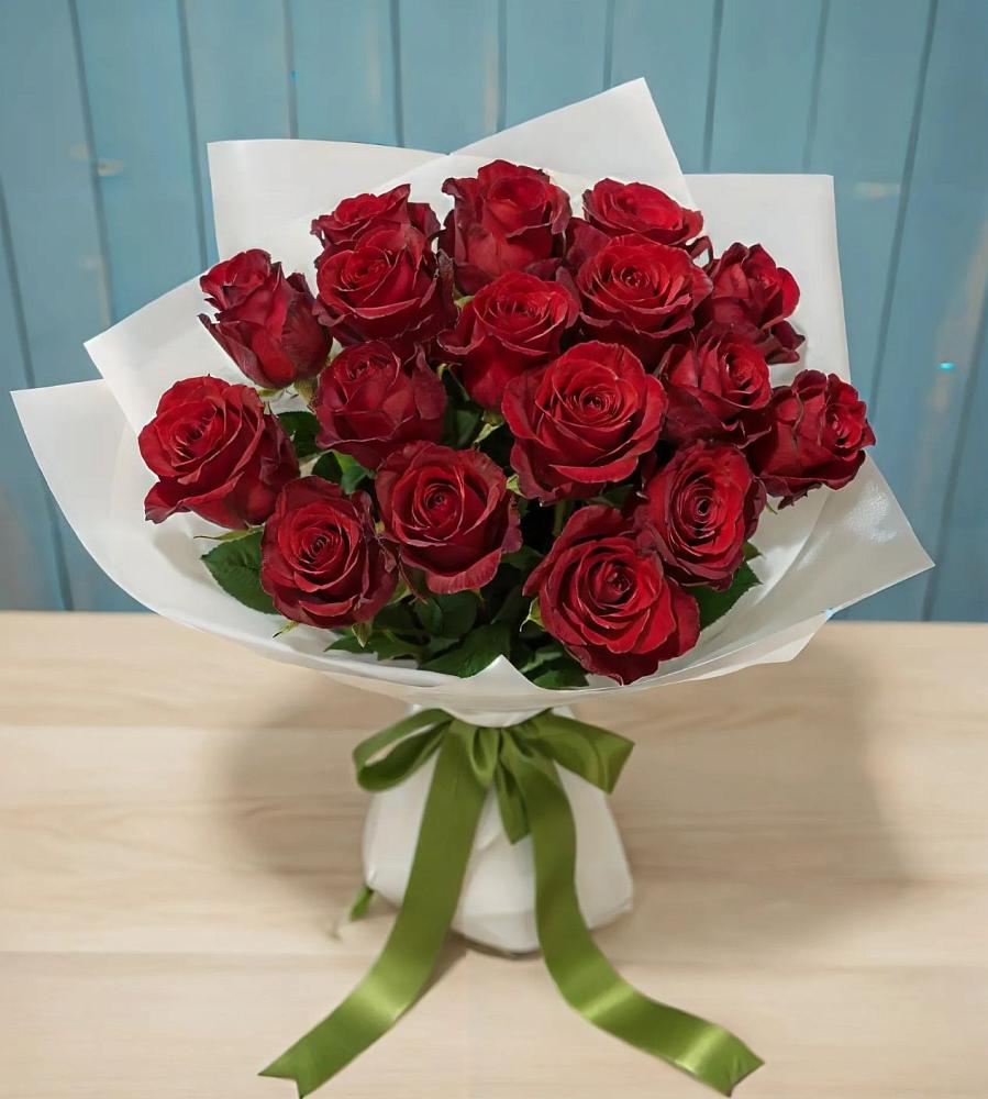 Букет Красные розы в Нефтегорске Самарской области