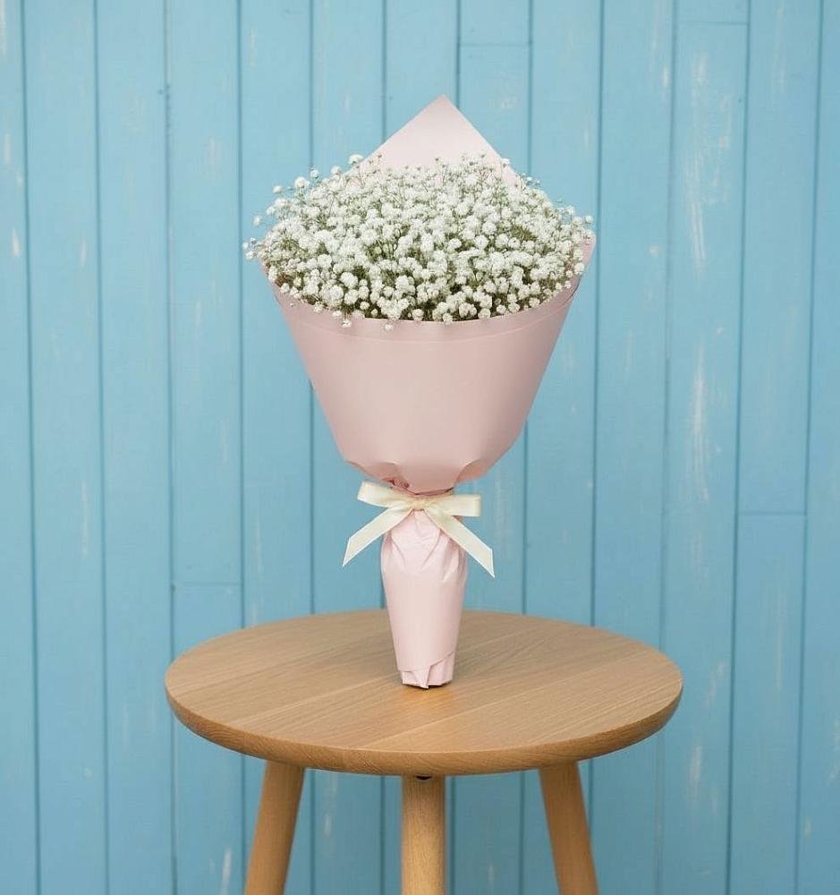 Букет цветов из: Гипсофила в Нефтегорске Самарской области