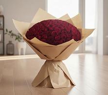 Букет 101 Красная роза в Нефтегорске Самарской области