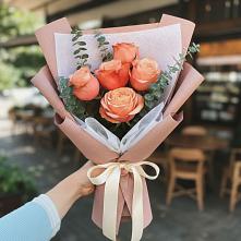 Букет цветов из:  Розы в Нефтегорске Самарской области