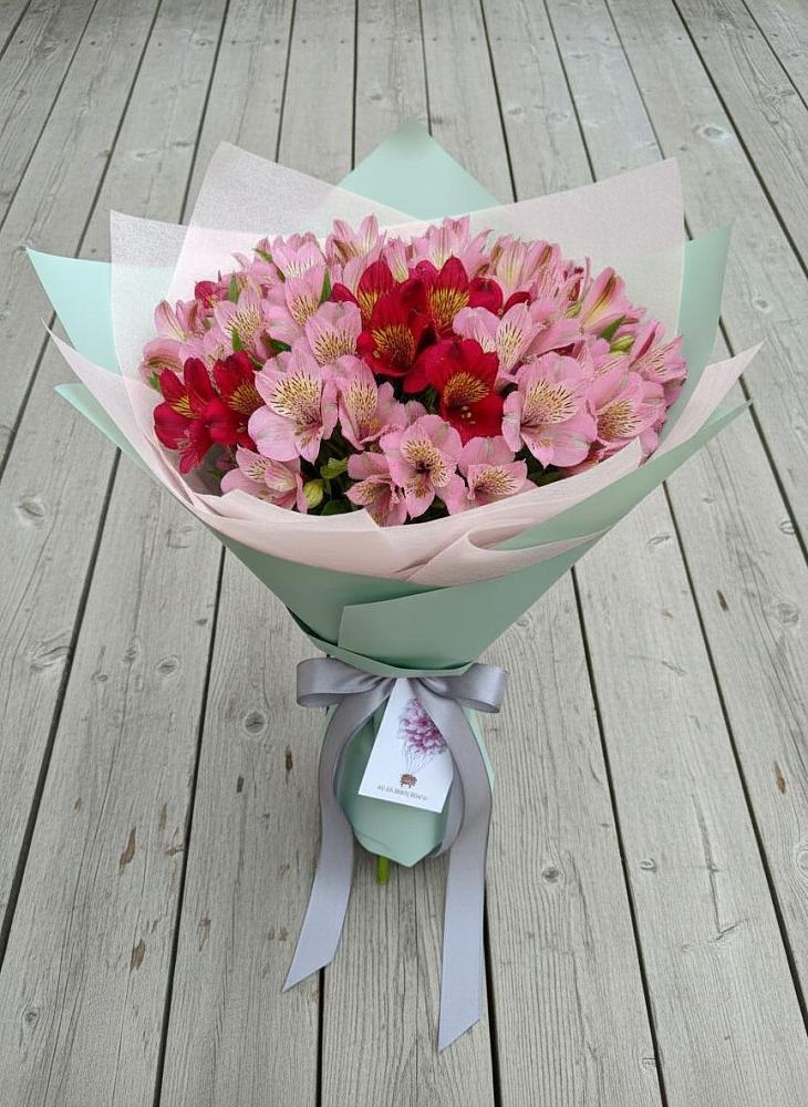 Букет цветов из: Альстромерии в Нефтегорске Самарской области