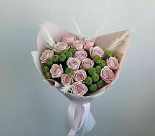Букет цветов из:  Розы и Хризантемы #REPLACE_PRED# Нефтегорске Самарской области