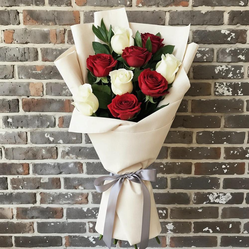 Букет цветов из: Розы в Нефтегорске Самарской области