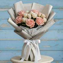 Букет цветов из:  Розы #REPLACE_PRED# Нефтегорске Самарской области
