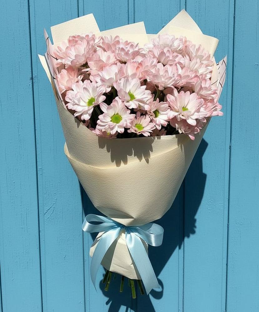 Букет цветов из: Хризантемы в Нефтегорске Самарской области