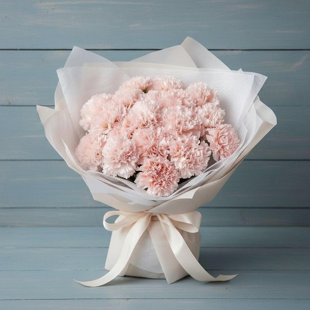 Букет цветов из: Гвоздики в Нефтегорске Самарской области