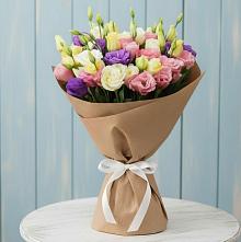 Букет цветов из:  Лизиантусы в Нефтегорске Самарской области
