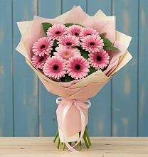 Букет цветов из:  Герберы в Нефтегорске Самарской области