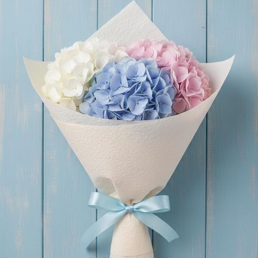 Букет цветов из: Гортензия в Нефтегорске Самарской области