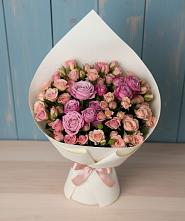 Букет цветов из:  Розы в Нефтегорске Самарской области