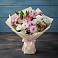 Букет цветов из: Хризантемы, Альстромерии и Розы в Нефтегорске Самарской области
